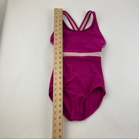 Anika Swimsuit Girls Pink One Piece - Picture 4 of 7